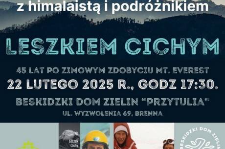 Spotkanie z himalaistą i podróżnikiem Leszkiem Cichym